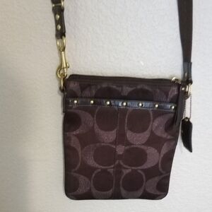 Coach Chocolate Brown Crossbody Bag